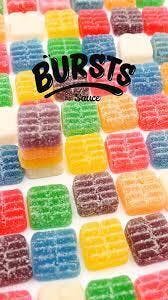 Photograph of product: Bursts by Sauce  Live Resin Gummies  Strawberry Kiwi  100mg  $10 *Tax Included