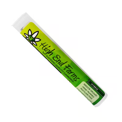 Photograph of product: Blue Lime Pie au chocolat Infused Pre-Roll 2-pack | 1g (DOH)