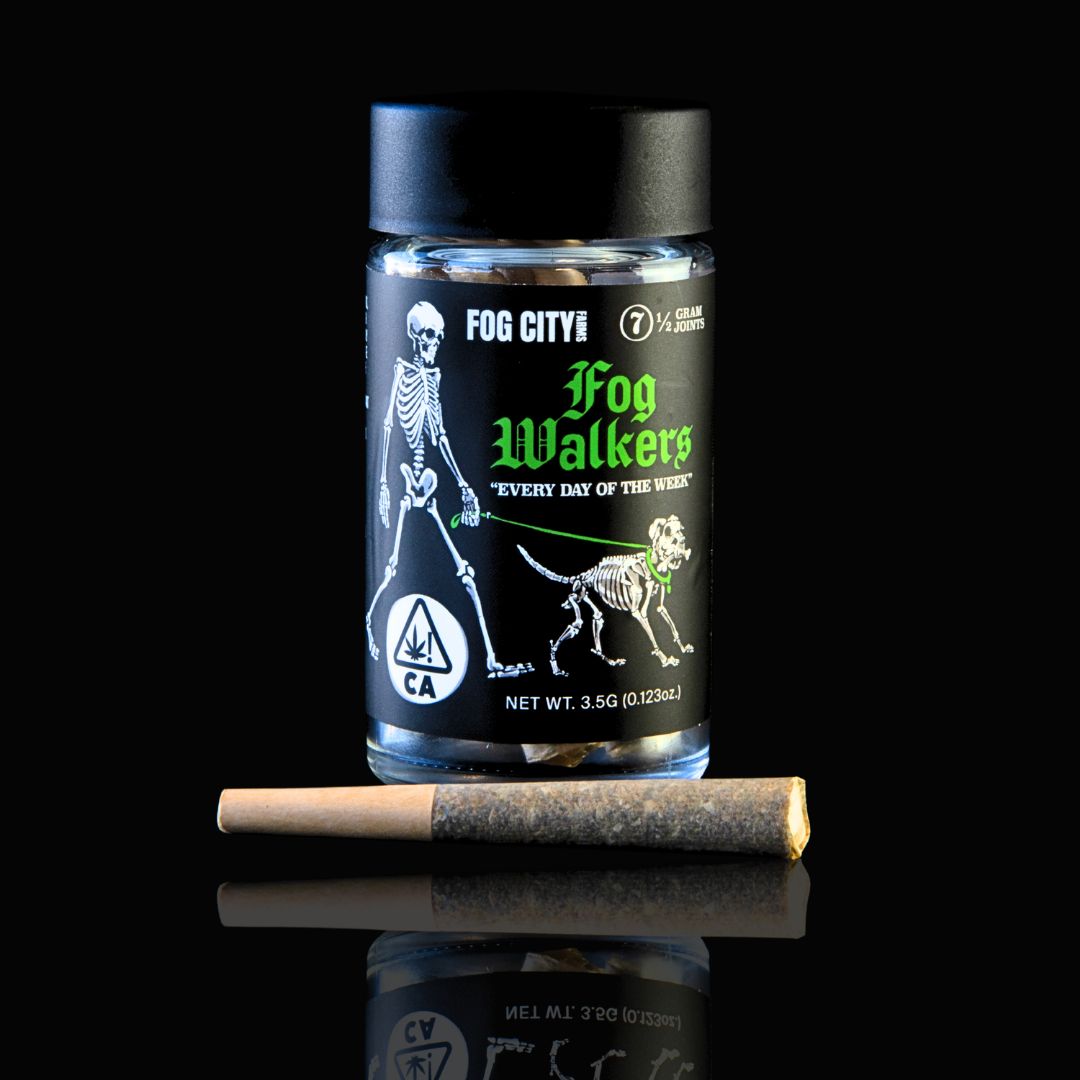 Photograph of product: SANTA CRUZ DREAM 3.5G FOG WALKERS 7 PACK PREROLLS