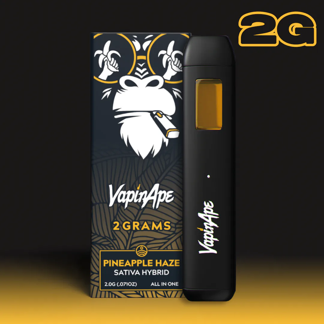 Photograph of product: Vapin Ape - Pineapple Haze - Disposable - 2g