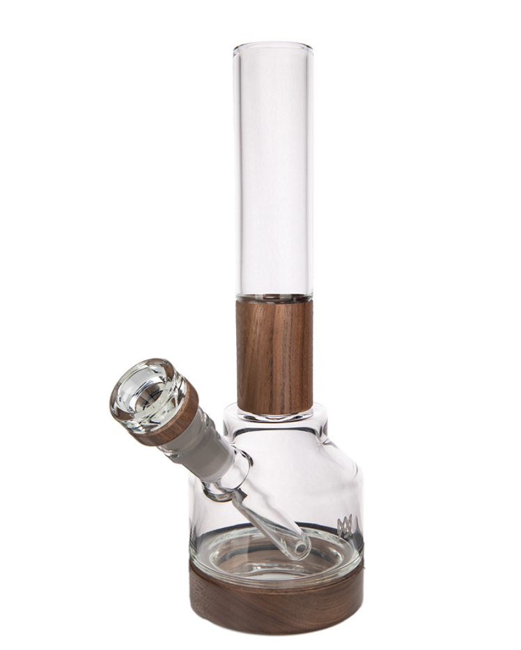 Photograph of product: Alpine Palisade Wood & Glass Bong