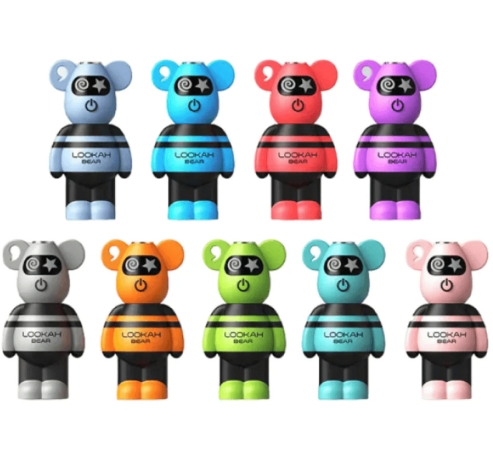 Photograph of product: Lookah | Accessories | Batteries | Bear | Assorted Colors