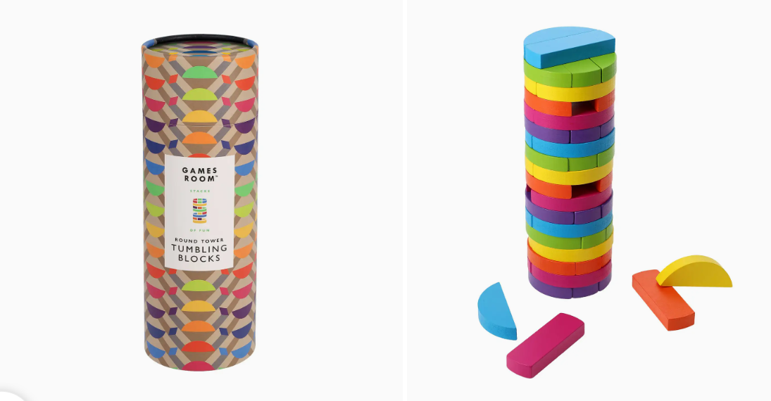 Photograph of product: Round Tower - Tumbling Blocks