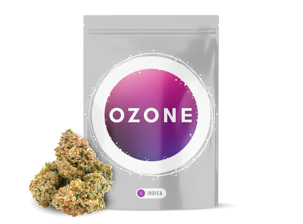 Photograph of product: Ozone | Martian Mintz (I-H) Flower | 3.5g