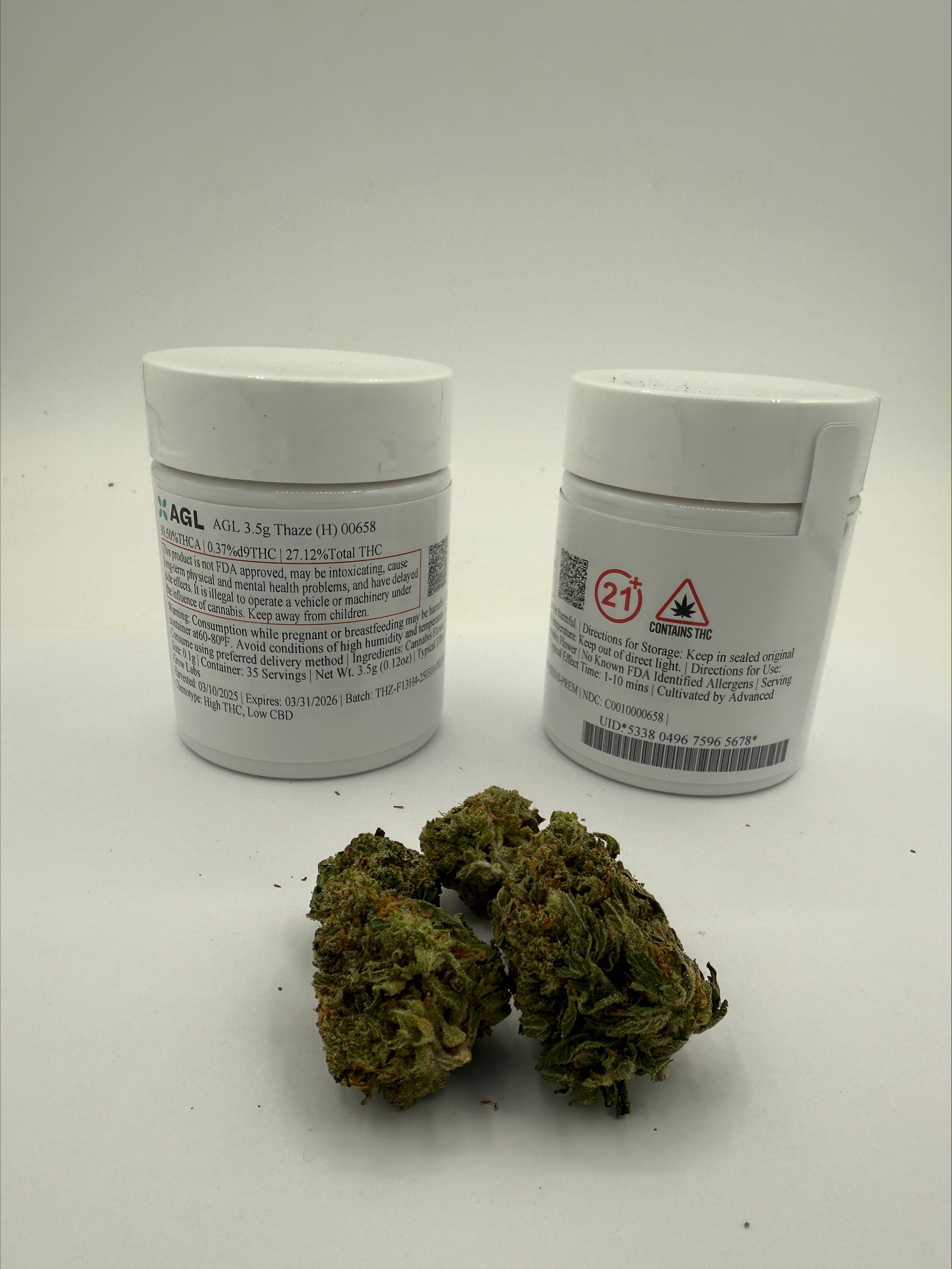 Photograph of Product: Thaze Flower T27.12 (1-00658) - 3.5g