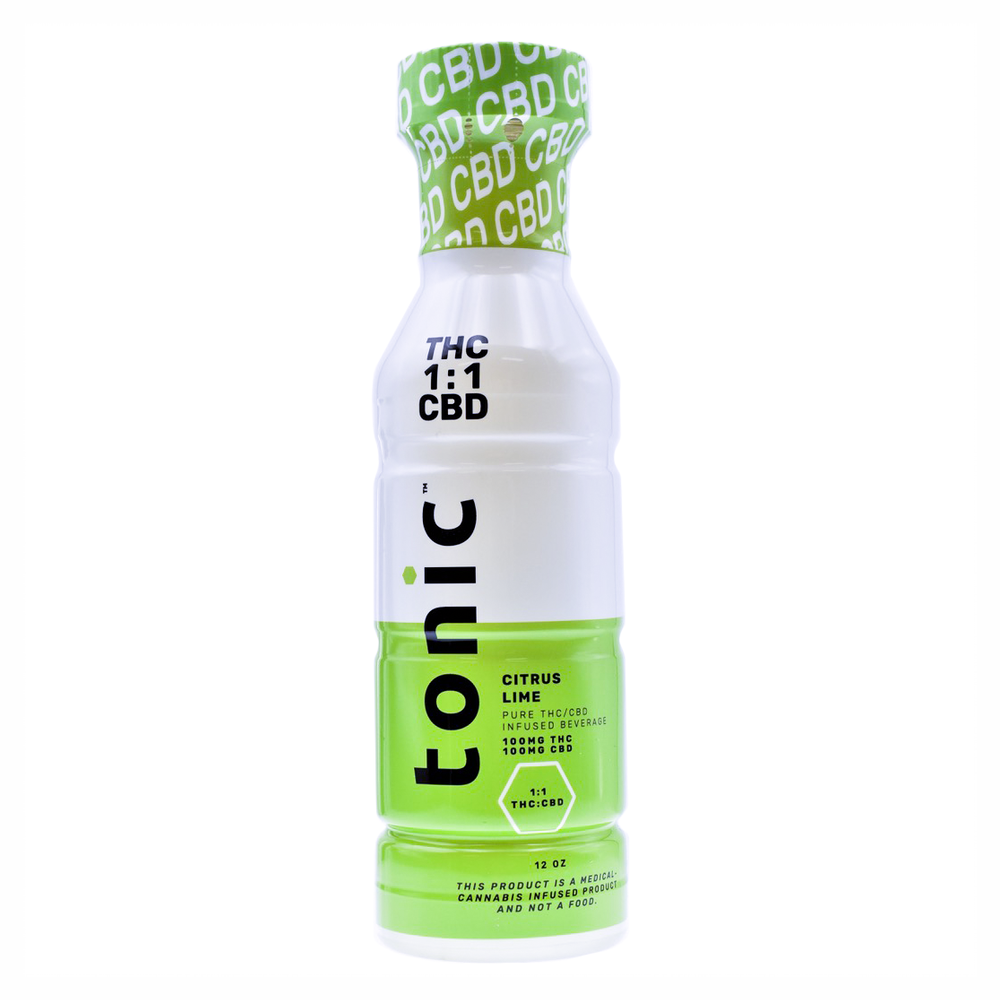 Photograph of product: Citrus Lime - 1:1 (TH-oui/CBD) Tonic [12oz]