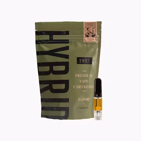 Photograph of product: 1937 | Pink Runtz | .5G Vape Cartridge