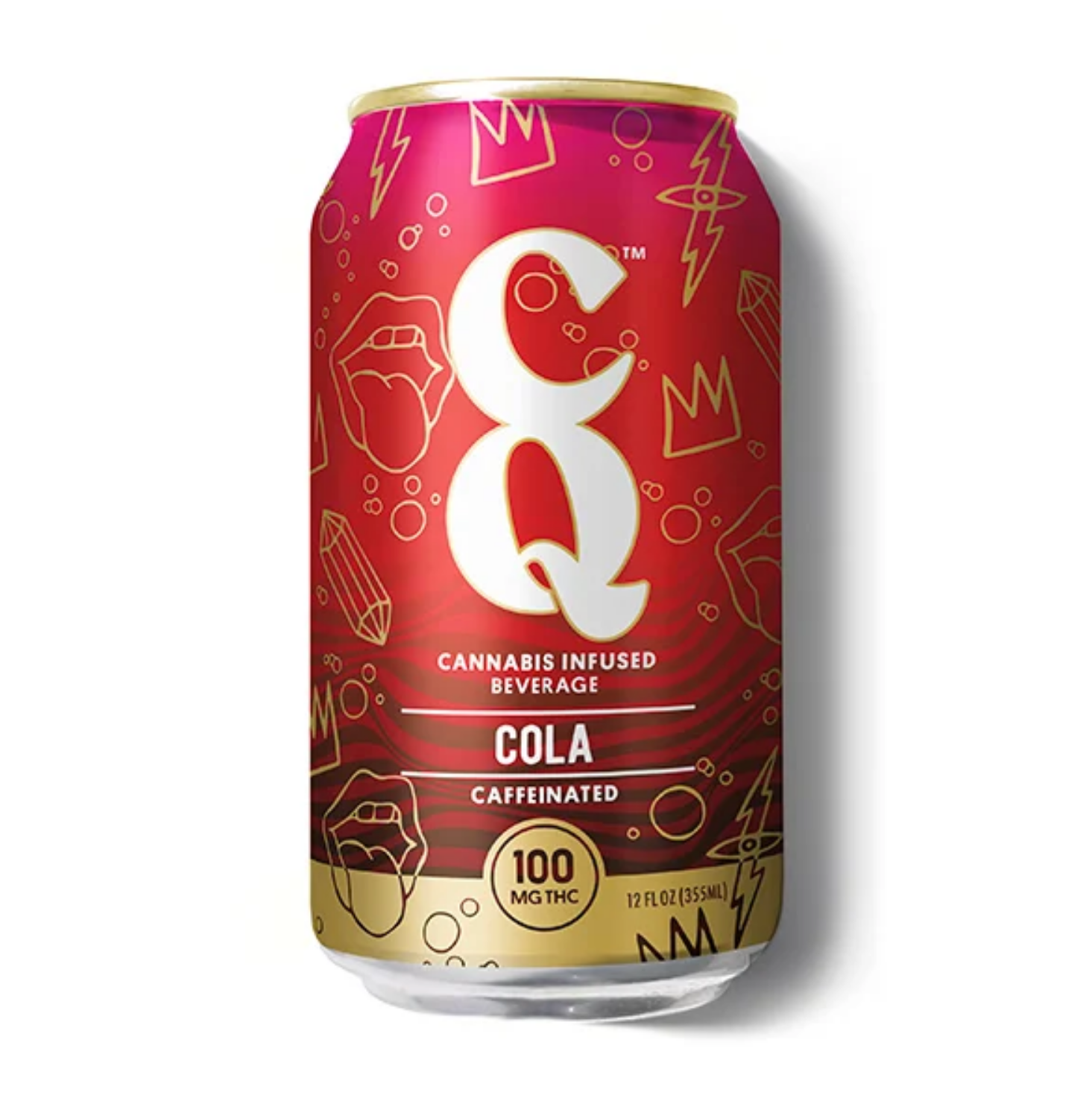 Photograph of product: CQ - Cola 12oz 100mg