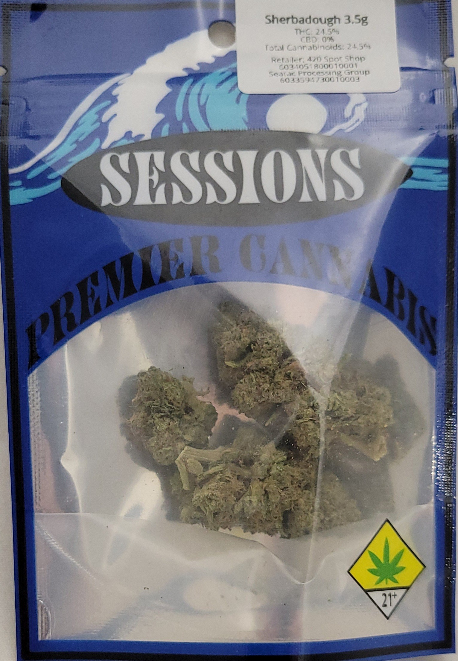 Photograph of product: Sherbadough | 3.5g