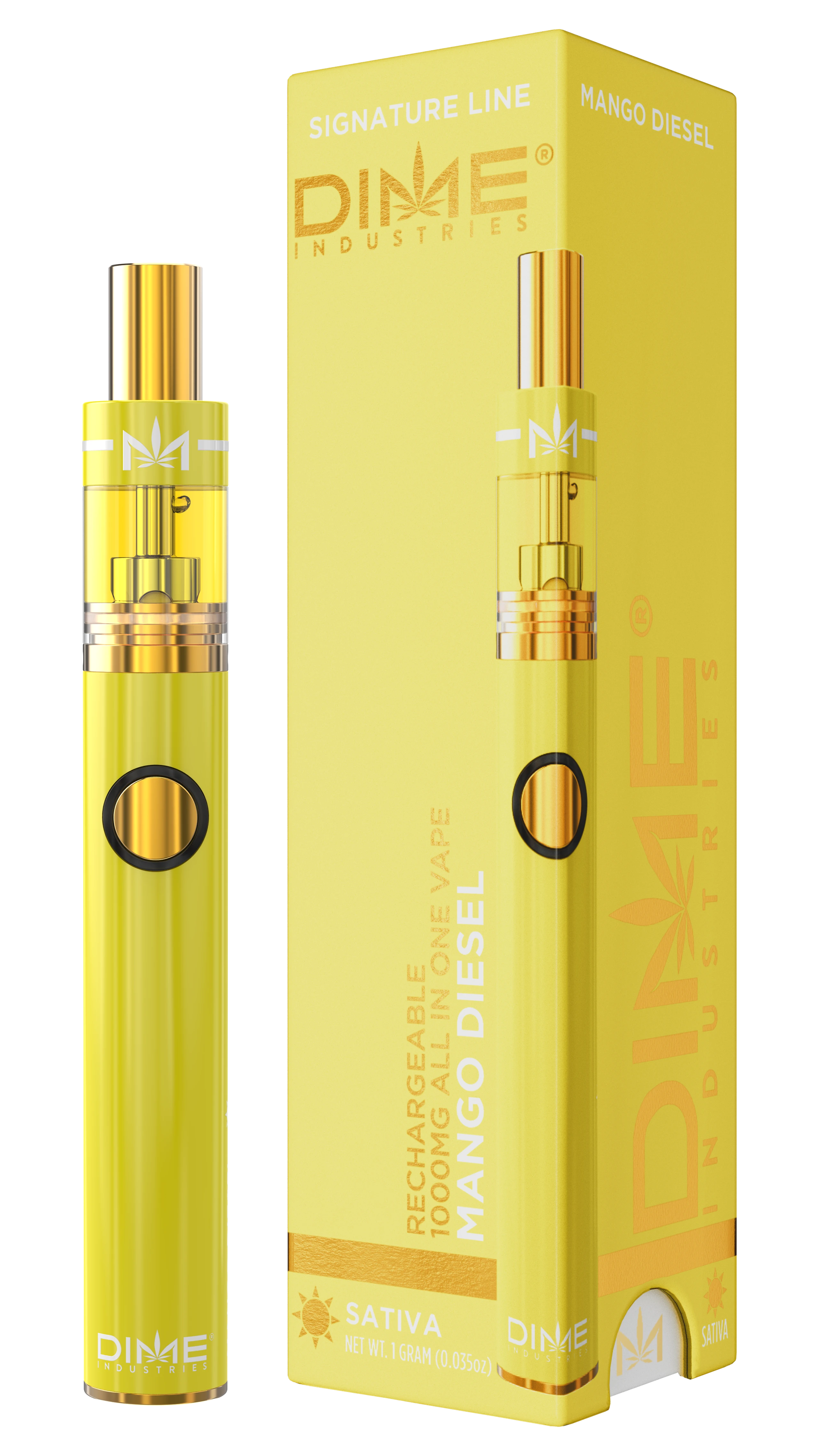 Photograph of product: Dime | Mango Diesel Disposable   1 G