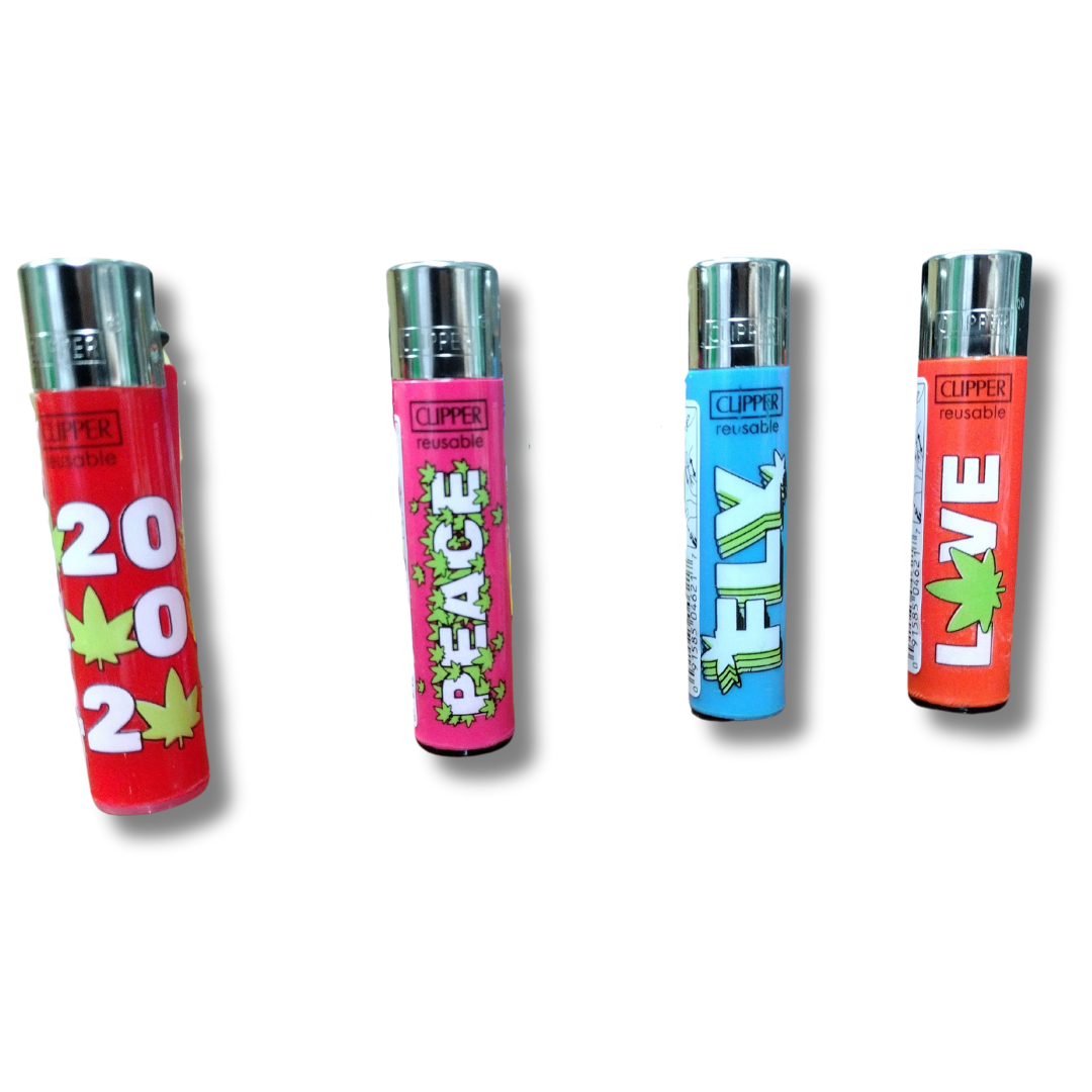 Photograph of product: Clipper Classic Large Lighter Assorted Colors