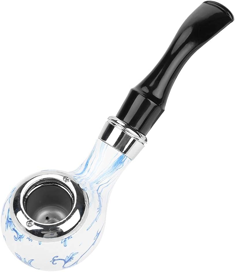 Photograph of product: Blue & White Retro Pipe