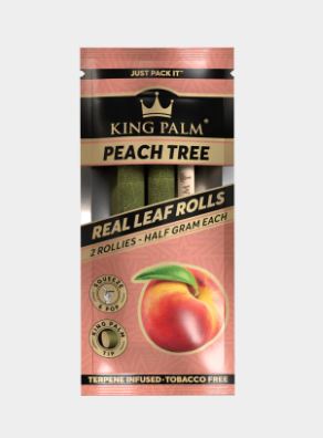 Photograph of product: King Palm Rollies Peach Tree 2pk