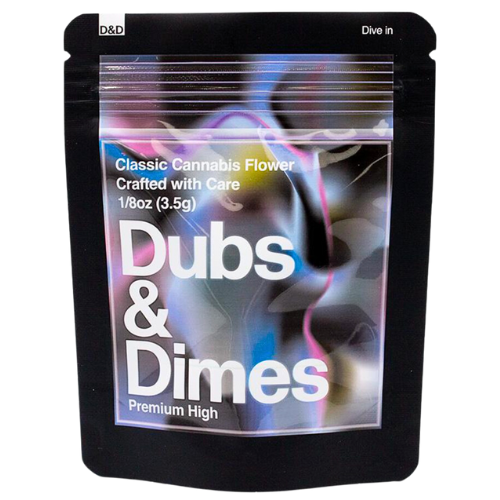 Photograph of Product: Dubs & Dimes High Society Pre-Packed 3.5g
