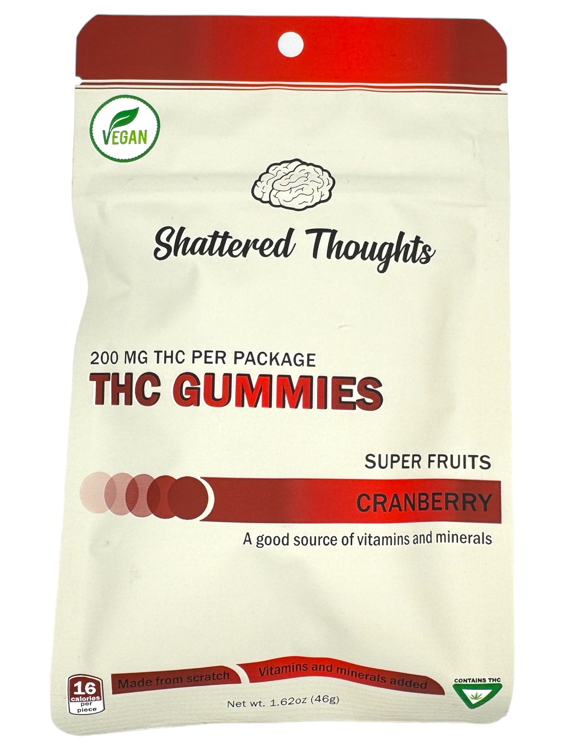 Photograph of Product: 200mg Cranberry Gummies