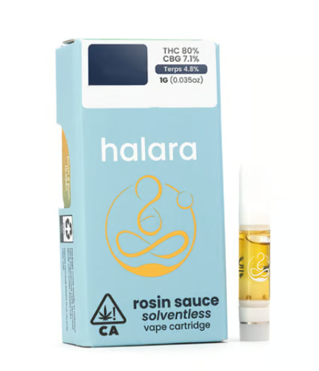 Photograph of product: Halara Rosin Sauce Cartridge 1g - Madd Fruit (H)