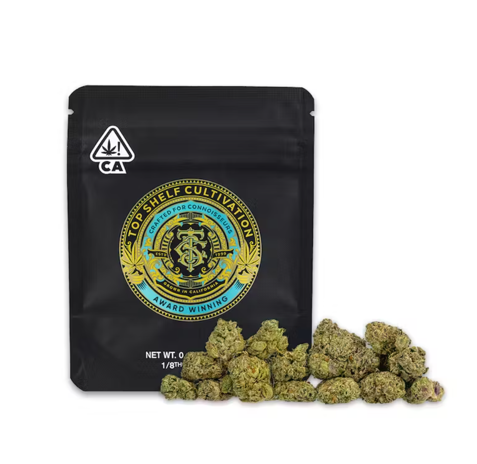 Photograph of product: BLUEBERRY GAS (LITTLES) 14G - TOP SHELF CULTIVATION