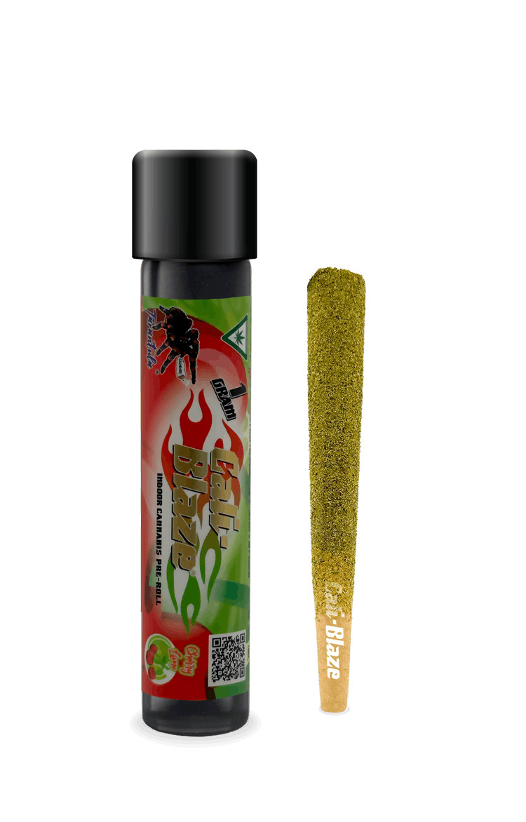 Photograph of product: Cherry Lime Tarantula | Infused Pre Roll | 1g (S)