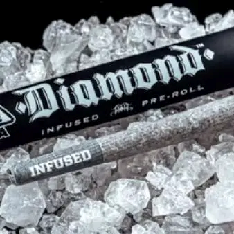 Photograph of product: 1G INFUSED DIAMOND PRE ROLL: LEMON TREE [S]