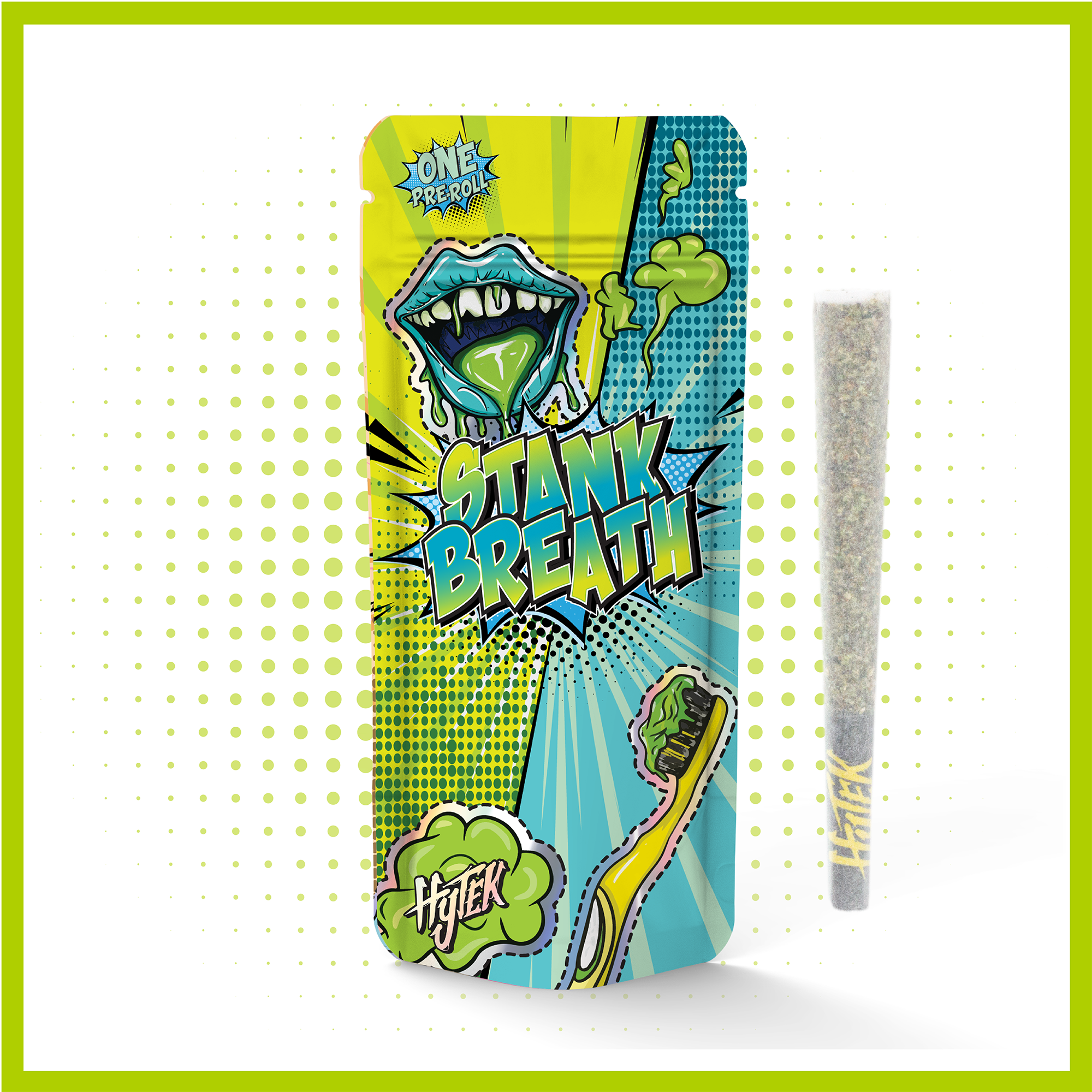 Photograph of product: HYTEK | STANK BREATH | 1g PREROLL