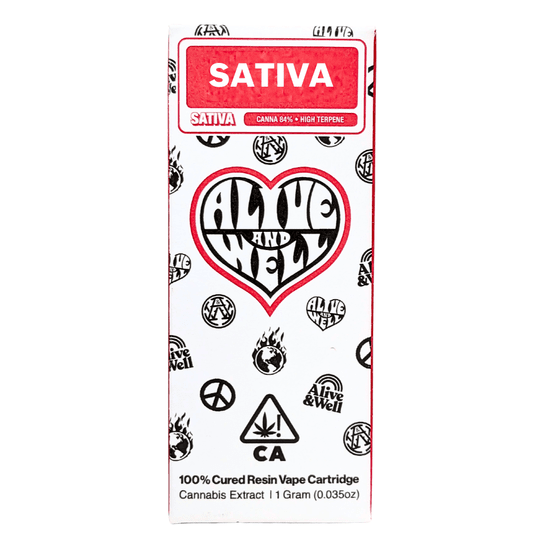 Photograph of product: Alive & Well - 1g Cured Resin AIO Vape - Wakanda - 
