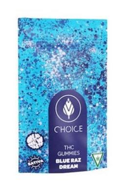 Photograph of product: Choice Chews - Blue Raz Dream (100mg)