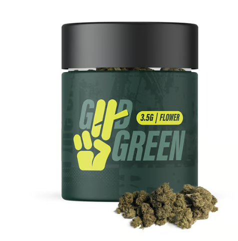 Photograph of product: GOOD GREEN GRINCH MINTS POPCORN 3.5G