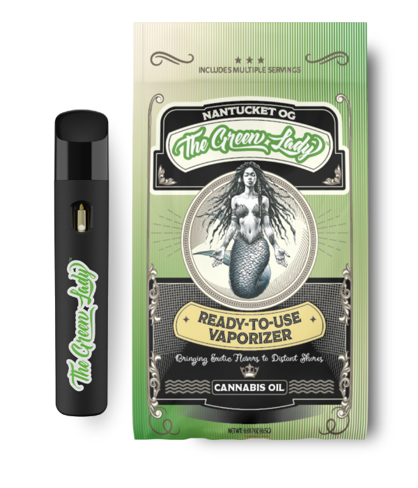 Photograph of product: AIO (Distillate) -The Green Lady - Flap Jacks .5g