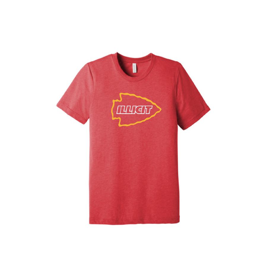 Photograph of product: Arrowhead T-Shirt | Red
