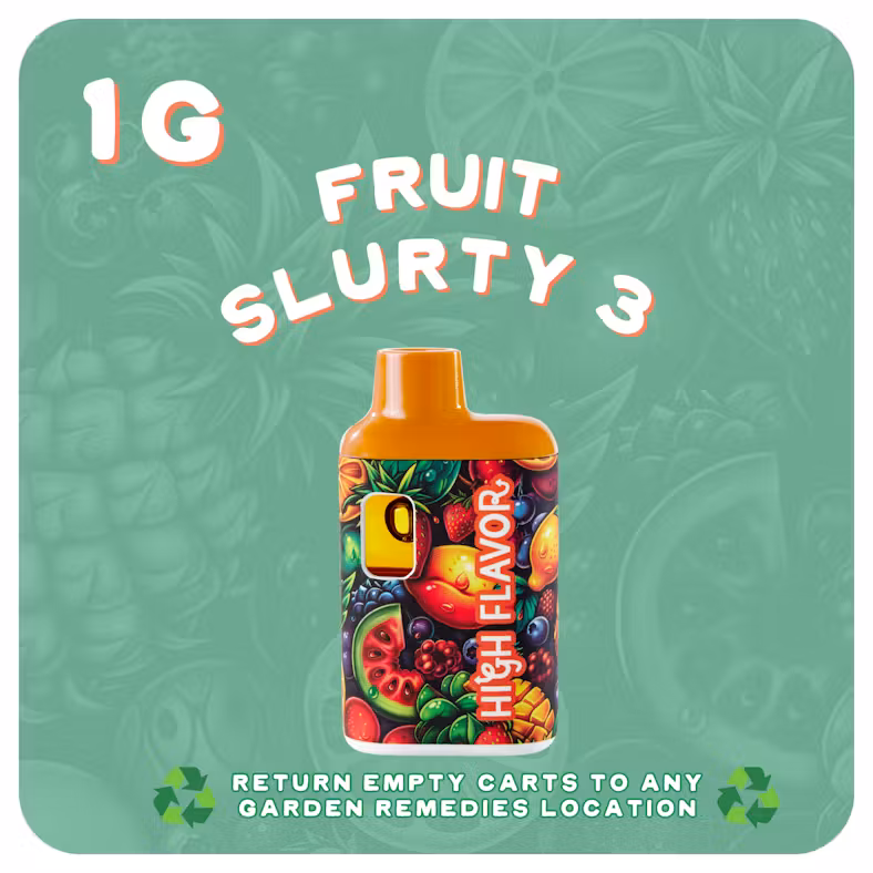 Photograph of product: Fruit Slurty 3 Disposable Vape | 1g
