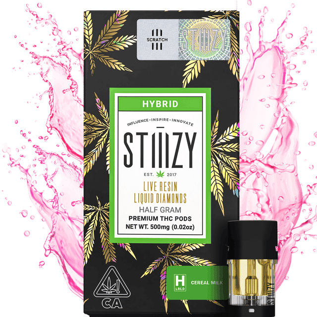 Photograph of product: .5G Cereal Milk Liquid Diamond Pod - 