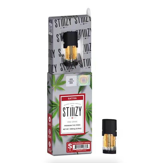 Photograph of product: Strawberry Cough 1g STIIIZY Pod - 