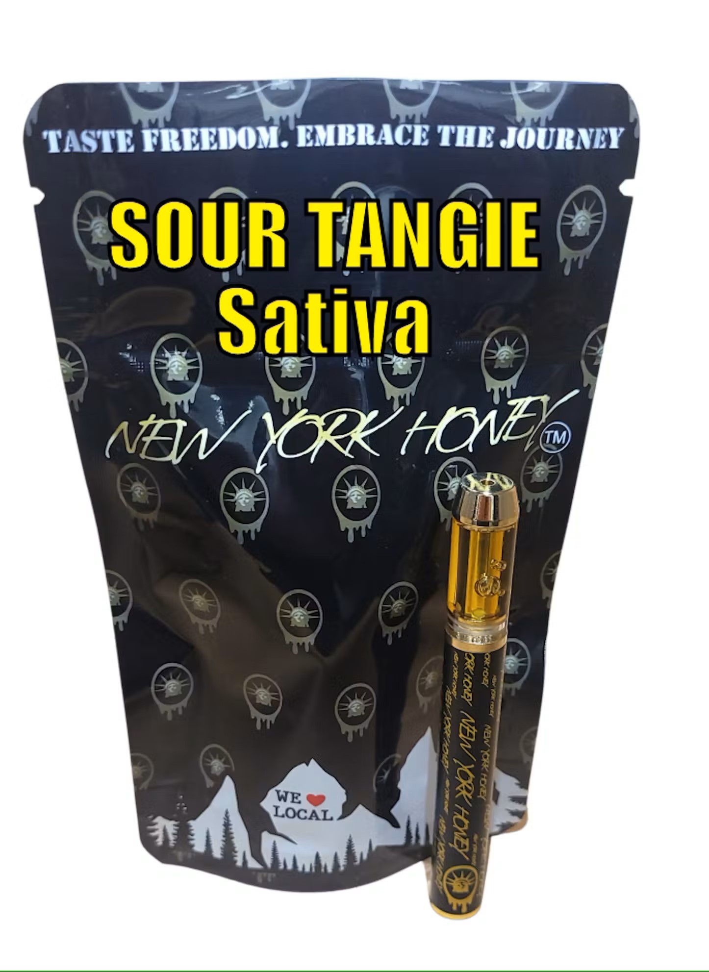 Photograph of product: New York Honey - Sour Tangie Disposable Vape