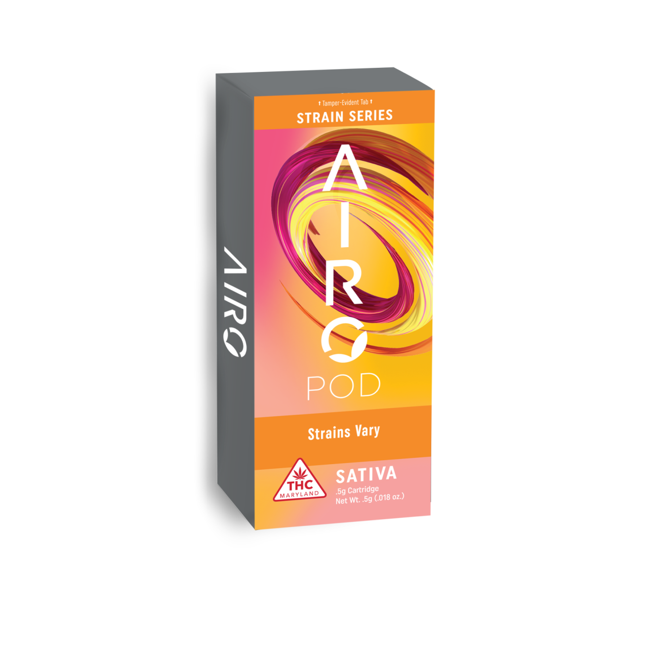 Photograph of product: Airo | Vape Pod | Lemon Cherry Gelato | 500mg