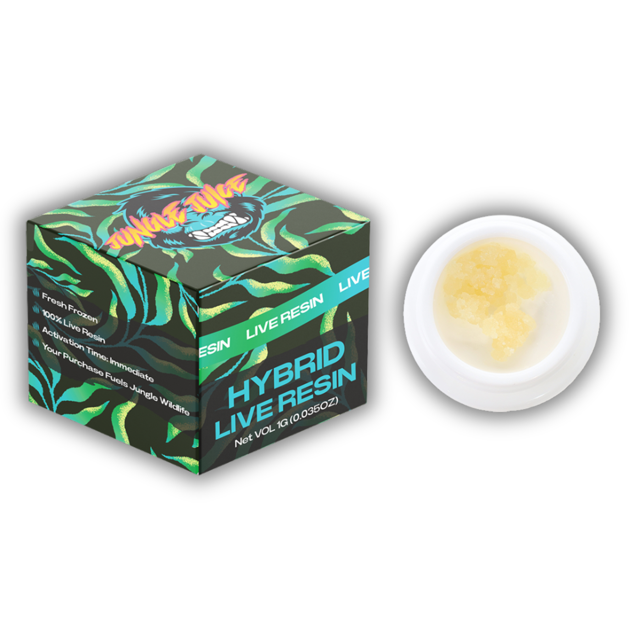 Photograph of product: Jungle Juice | Live Resin | Gelato