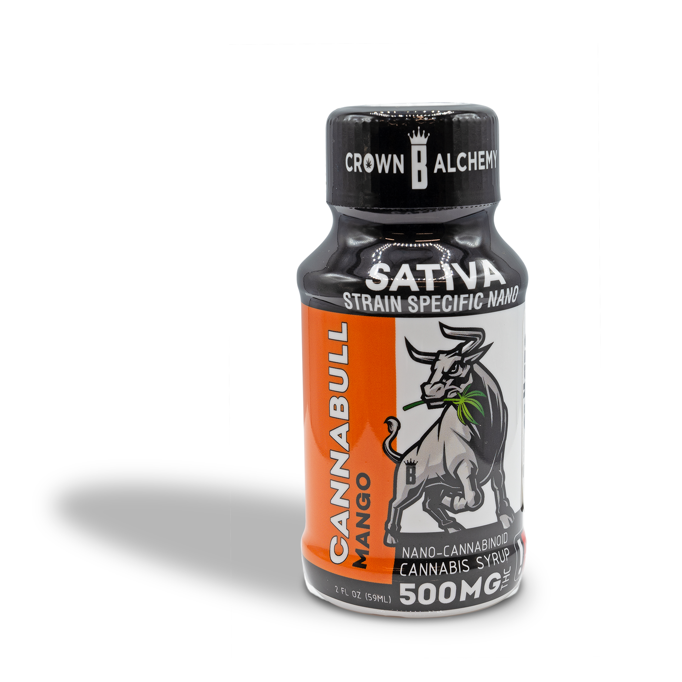 Photograph of product: Cannabull - Mango Nano Syrup - 2oz
