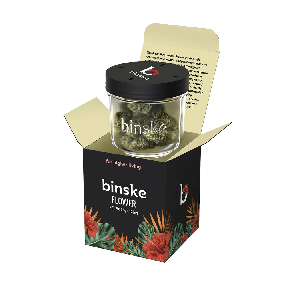 Photograph of product: Binske | Flower | Oui'd | Jungle Pie - 3.5g