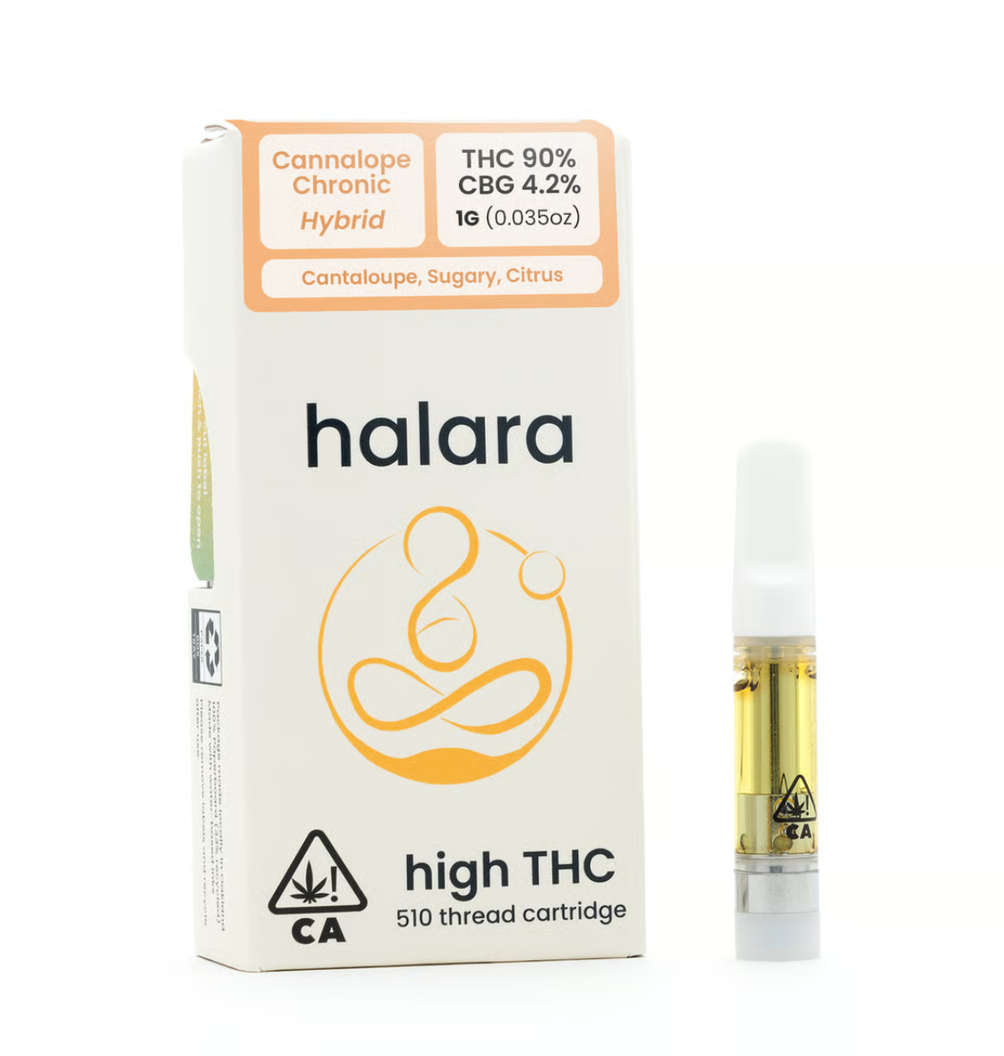 Photograph of Product: 1g Cannalope Chronic (Hybrid) High THC Cartridge THC:90% $39 or 2/$60
