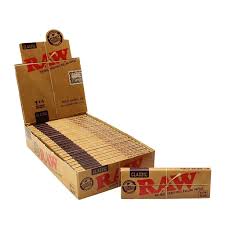 Photograph of product: RAW | Classic Rolling Papers | 1 1/4 Size - 50 per Pack