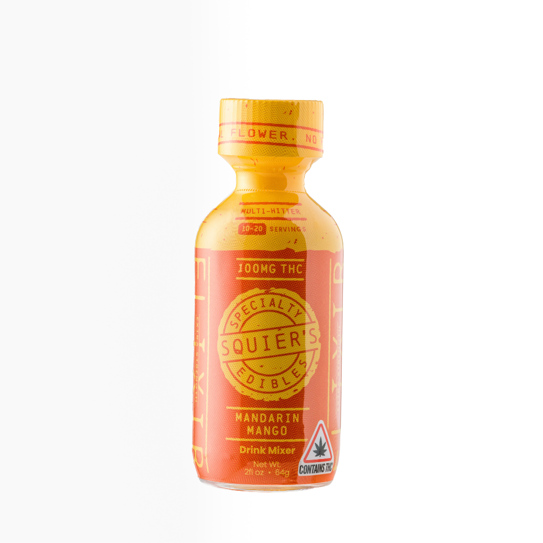 Photograph of product: Squier's | Mandarin Mango | 100mg Elixir