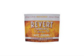 Photograph of product: Revert Oui'd | NYC Diesel | 14G Kief Infused Ground Flower
