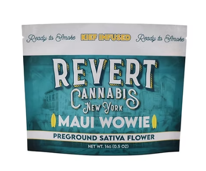 Photograph of product: Revert | Maui Wowie Kief Infused Ground Flower - 14g
