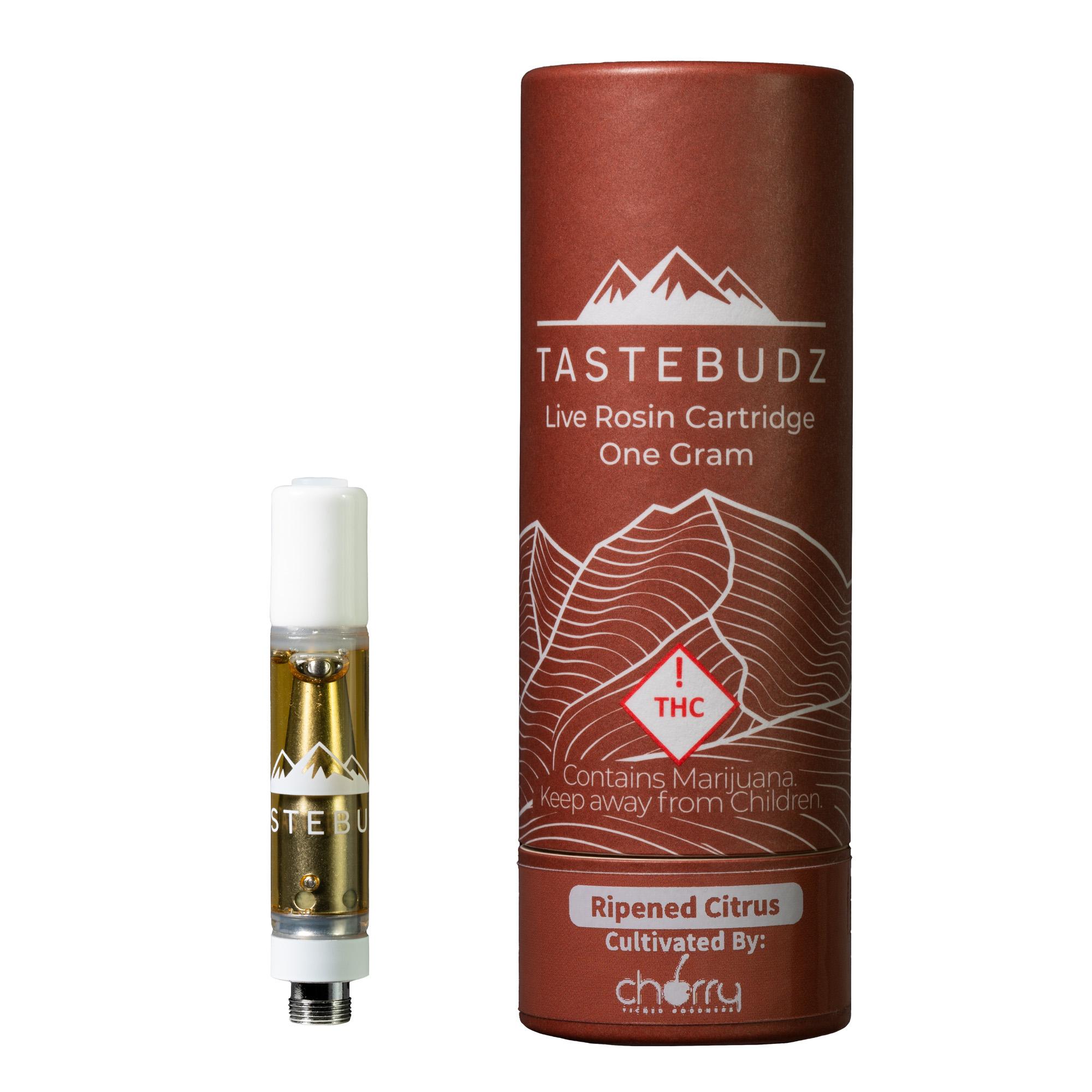 Photograph of product: TasteBudz - Cartridge - Live Rosin (S)