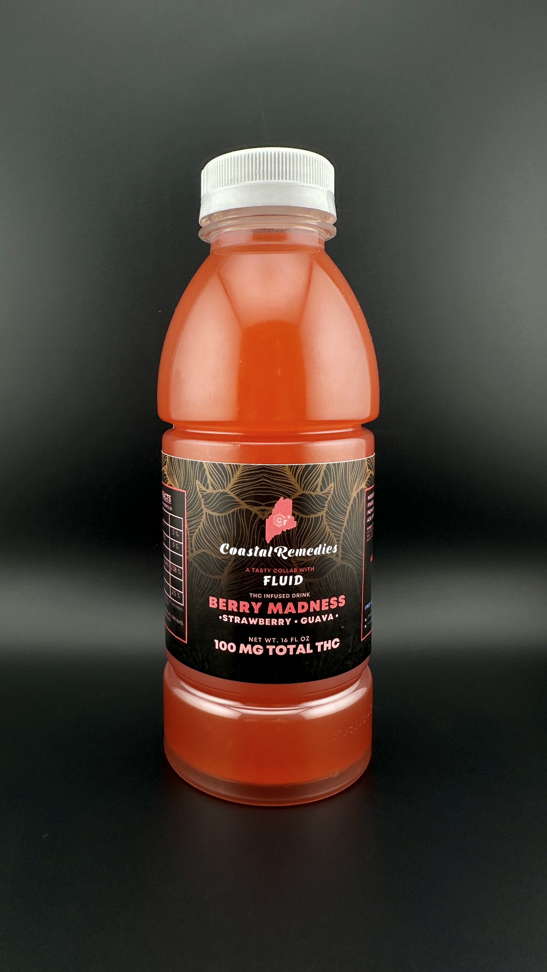 Photograph of product: Berry Madness au chocolat Rosin Oui'd Drink | 100mg | Coastal Remedies