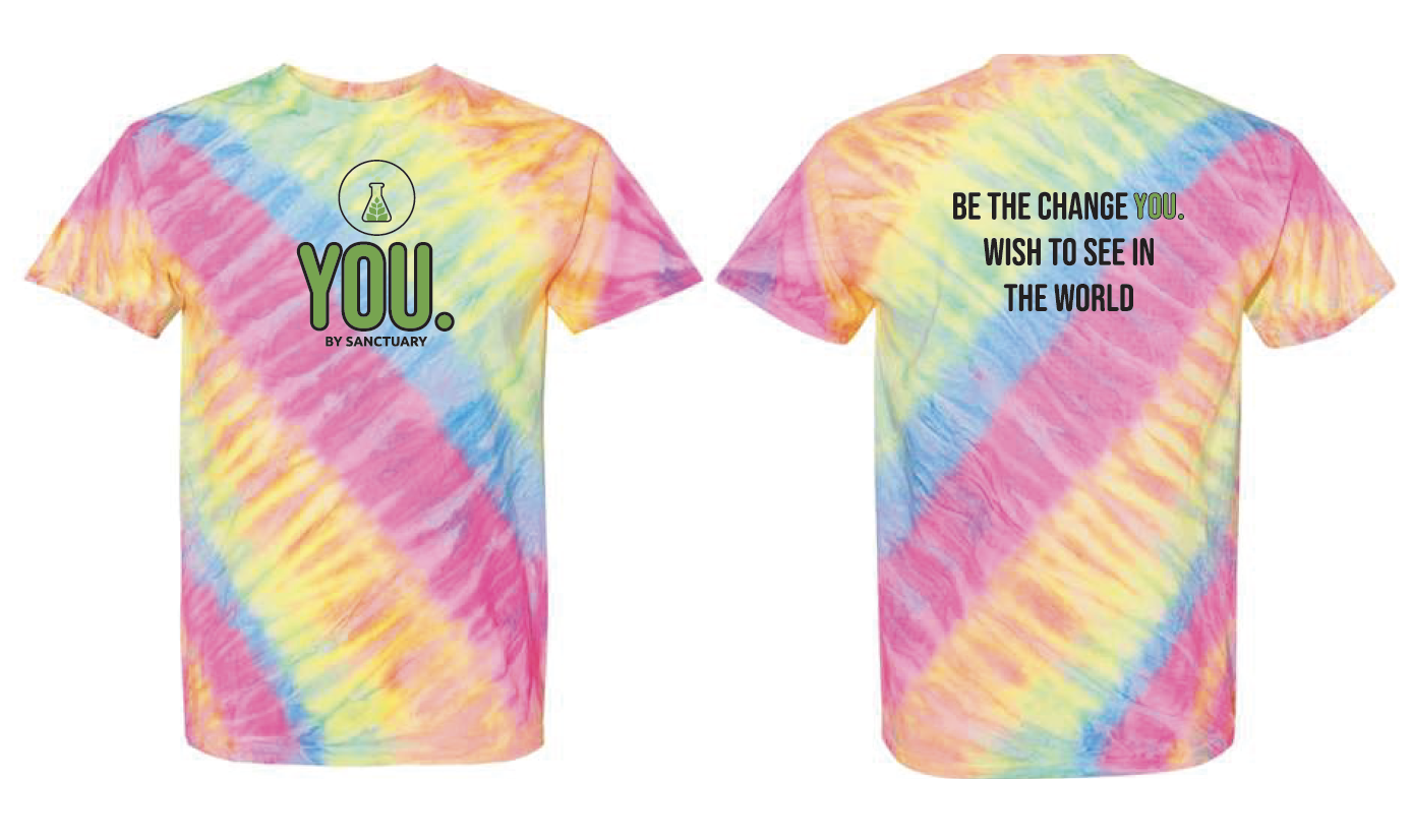 Photograph of product: (L) YOU. Tie Dye Shirt