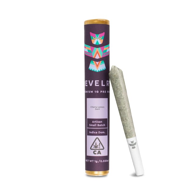 Photograph of product: Lemon Cherry Zwirl Infused Preroll