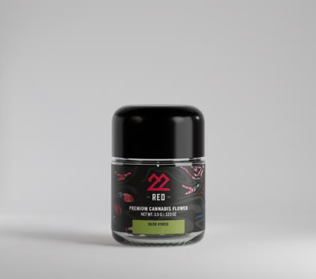 Photograph of product: 22RED - PREPACK - 3.5G - BRAINFIZZ - HYBRID