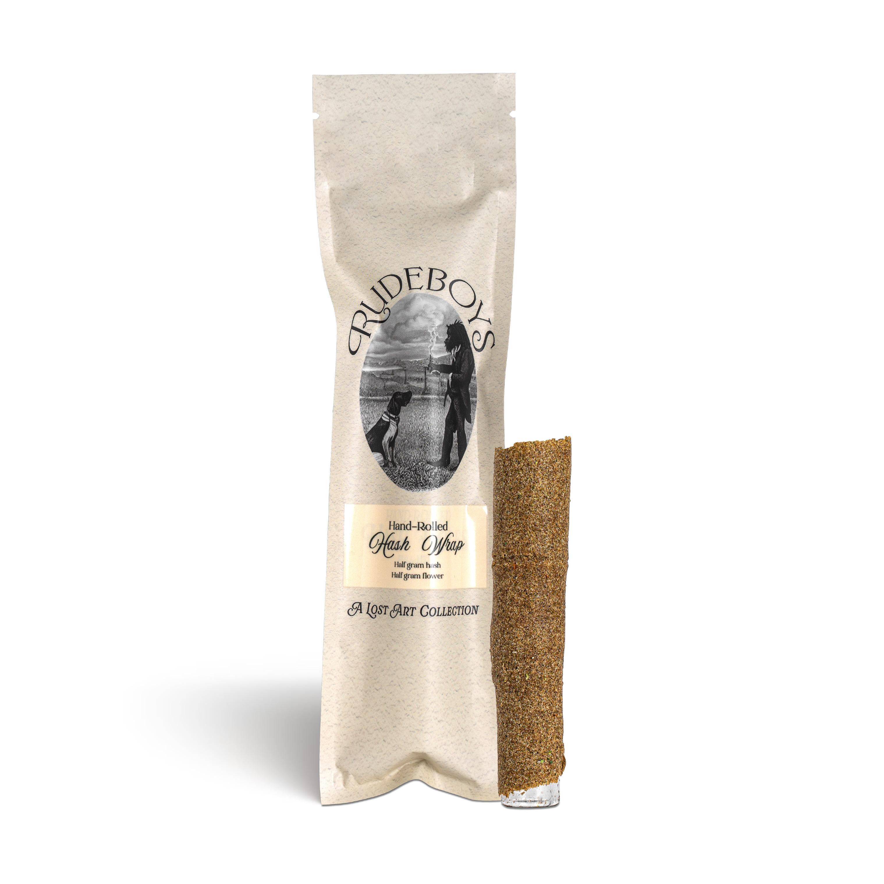 Photograph of product: Rainbow Belts x GreenWave au chocolat Wrap Pre-Roll - 1g