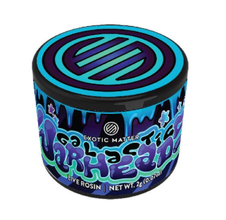 Photograph of product: Exotic Matter | Galactic Warheadz au chocolat Rosin
