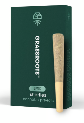 Photograph of product: P163 | Grassroots | Nuclear Muffins | 5 pack Pre-rolls